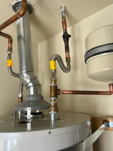 Water heater installation and plumbing repair in The North End